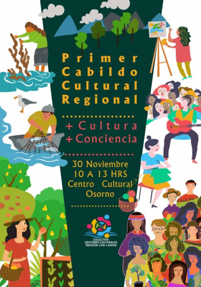 Participamos en el Cabildo Cultura de Osorno es pasado sábado 30 de Noviembre