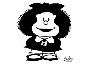 Nuestra heroína Mafalda ...pensando fuera de la caja!